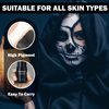 White Face Paint Stick, Clown White Eye Black Stick White Face Makeup Body Paint Foundation Makeup Halloween Zombie SFX Clown Vampire Goth Skeleton Makeup - White