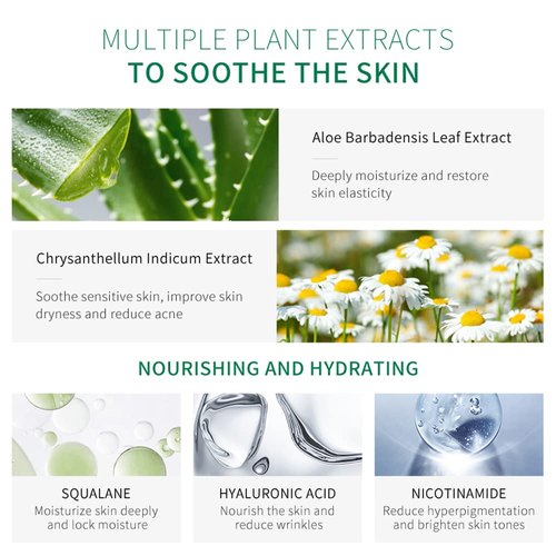 BEUKING Centella Soothing Gel Cream, Deep Hydrating, Botanic Ingredients with Centella Asiatica – Face Moisturizer for Skin Barrier Repair, Firm Skin, Face Moisturizing & Nourishing for Women