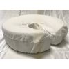 Therapist's Choice® Premium Deluxe Microfiber Massage Table Face Cradle Covers, 4pcs per package (White)