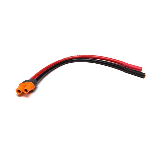 Spektrum Adapter: IC3 Battery / 4mm Female Bullets, SPMXCA311