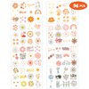 Daisy Temporary Tattoos for Kids Daisy Boho Birthday Party Decorations Favors Party Super Cute 96PCS Tattoos Stickers Supplies Kids Girls Boys Gifts Classroom School Prizes Themed Christmas