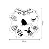 Depvision Reusable Easter Face Paint Stencils for Face Body Art Painting Bunny Face Paint Stencils Halloween Party Makeup Stencils (Easter)