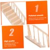 Toyvian 1 Set Doll House Stair Railing Miniature Kit Mini Accessories Wooden Playpen Miniature Funiture Model Miniature Dollhouse Supplies Furniture and Accessories Mini House Accessory