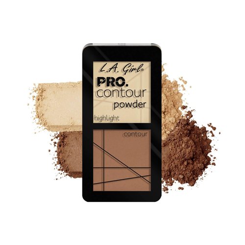 L.A. Girl PRO Contour Powder, Face Shaping Makeup, Shimmery Finish, 12 oz