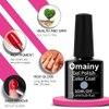 Omainy Gel Nail Polish Set -Cat Eye Magnetic Nail Polish Soak Off UV LED Nail Art Varnish Manicure Set (With Magnet As Gift,7.3Ml)