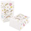 BLUE PANDA - Rainbow Unicorn Party Favor Bags for Kids Birthday (5 x 8.5 x 3 In, 36 Pack)