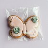 Cookie Bags for Packaging,4x6 Inches Clear Self Sealing Cellophane Bags Self Adhesive Individual Cookie Bags for Gift Giving,100Pieces