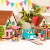 Li’l Woodzeez – Happy Harvest Farm Playset – 20 Pcs Doll Playset with Farmer & Garden Accessories – Pretend Play Toy Barn for Kids Age 3+