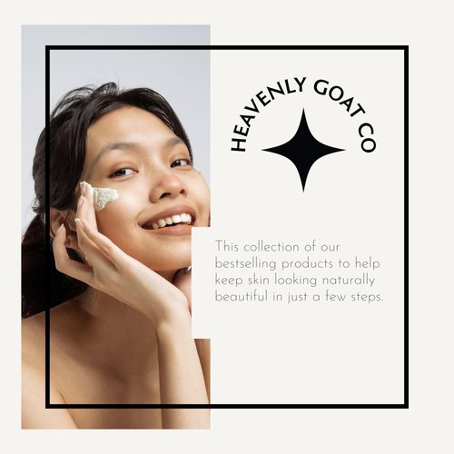 LuxeJoie Heavenly Goat | The PM Moisturizer 1.69 oz Goat Milk Night Cream, Microbiome Skincare, Prebiotic, Probiotic, Ceramides