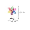Angoily 24pcs Windmill Hairpin Pinwheel Hair Bows Cartoon Hair Kids Favor Gift Hair Barrettes Pinwheel Hair Clips Kids Hair Mini Clips for Hair Girls Metal Iron Clip Child Accessories