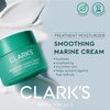 Clark's Botanicals Smoothing Marine Cream: Lightweight Face Moisturizer, Normal to Oily Skin with Antioxidants, Stimulates Hyaluronic Acid Production & Clears Pores, 60ml | 2oz