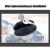 Crynod Pack-1 Car Fuel Tank Cap, ABS Plastic Locking Gas Cap, Sealing Cover, Fuel Tank Cap Replacement, Automotive Part, Compatible with Tundra Chevrolet 77300-47020 10504 (Black)