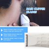 LINGSEE New Replacement Trimmer Blades for Professional Peanut Snap On Clipper/Trimmer Blade #2068-300 Compatible with Wahl Peanuts Hair Clipper (White, 2-pack)