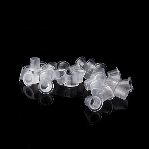 Disposable Tattoo Ink Cups-Small 100pcs Plastic Disposable Tattoo Ink Cups For Tattoo Permanent Makeup Container Cap Tattoo Accessory,Tattoo Ink,Tattoo Supplies,Tattoo Kits(#9mm—100pcs)