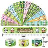 48 PCS Panda Party Favors 24PCS Tattoos Stickers 24PCS Slap Bracelets Wristbands Perfect for Panda Themed Birthday Baby Showers or Classroom Rewards Ideal Decor and Gifts for Girls and Boys