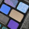 Smokey Eyeshadow Makeup Palette, 16 Colors Cool Toned Shimmer Matte Metallic Glitter Eye Shadow Long Lasting Waterproof Blendable Black Red Green Blue Glitter Neutral Holographic Eyeshadow Makeup