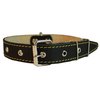 Genuine Leather Dog Collar 14"-21" Neck Size, 1.25" Wide, Amstaff, Pitt Bull