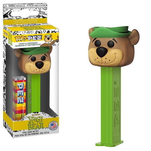 Funko Pop Pez: Hanna Barbera - Yogi Bear (Styles May Vary) Collectible Figure, Multicolor