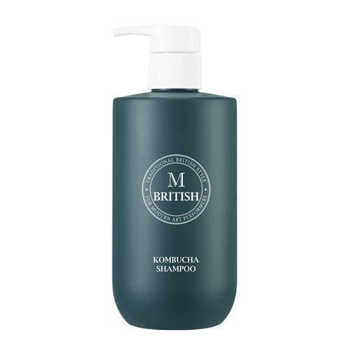 BRITISH M Kombucha Shampoo 300ml(10.15fl.oz) | Vegan Shampoo (10.15 fl.oz)