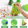 Qyeahkj 30 Sets Christmas Tree DIY Craft Kit for Kids Toddlers Christmas 3D Art Project Paper Ornaments Making Crafts for Preschool Kids Ages 4-8, 8-12 for Xmas New Year Party Favors, 6 Styles