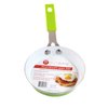 Good Living 3.5" Fast-Heating Aluminum Single-Egg Pan, Colors Vary, 1-Pack, Non-Stick Ceramic, Aluminum Frying Pan, Great For Pancakes, French Toast, Eggs, Omlets, And Much More