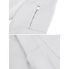 MAGCOMSEN Mens White Jacket Lightweight Windbreaker Jackets Casual Bomber Jacket Light Spring Jackets,L