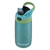 Contigo Aubrey Kids Stainless Steel Water Bottle with Spill-Proof Lid, Cleanable 13oz Kids Water Bottle Keeps Drinks Cold up to 14 Hours, Ocean