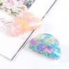 3.5 Inch Hair Claw Clips for Women, Mediu fancy Style Barrettes hair Accessories for Girls Thin Hair Jayongnee Clip