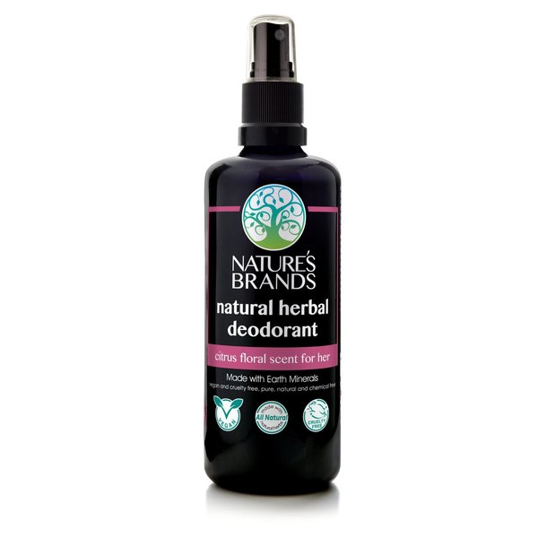 Herbal Choice Mari Natural Deodorant, Citrus Floral Scent; 3.4floz