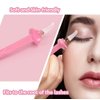 IMMER LIEBEN Create Perfect Winged Eyeliner Tool Eye Stencils Eye Liners Tool Applicator Makeup Tools Eyeliner Stamp Easy to Use for All People, Beginners, Eyeliner, Eye Shadow, Face Pink