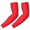 HDE Arm Sleeves for Men Women, Compression Sleeve Arm UV Protection Basketball Baseball Football Red - S