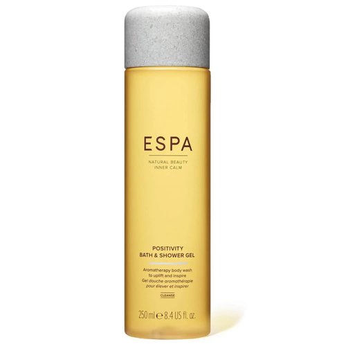 ESPA | Positivity Bath & Shower Gel | 250ml | Jasmine, Gardenia & Rose Geranium | Vegan