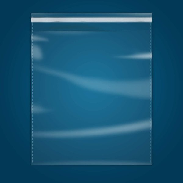 iMailer - 100 Count - 8" x 10" Self Sealing Cellophane Bags - Clear Cello Resealable Plastic Poly Bags for Art Prints, Packaging, Photo, Jewelry