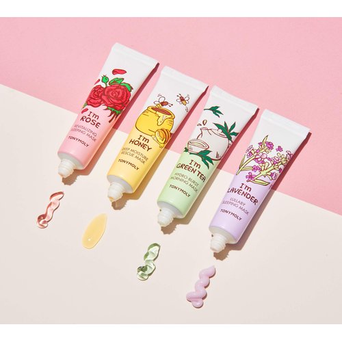 TONYMOLY I'm Green Tea Hydro-Burst Morning Mask (Travel Size)