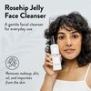 Cleen Beauty Rosehip Jelly Face Cleanser | Jelly Facial Cleanser with Rosehip Oil & Rose Water | Face Wash for Women | Gentle Face Cleanser for Women - Paraben Free | Rosehip Facial Wash (6 fl. oz)