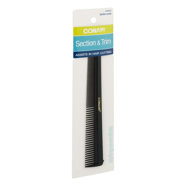 93503-HARD RUBBER BARBER COMB