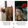 Billed Hair Clips, 4 Packs Hollow Style Hair Clip Rustproof Metal Alligator Curl Clips with Holes for Hair Styling, Hair Coloring