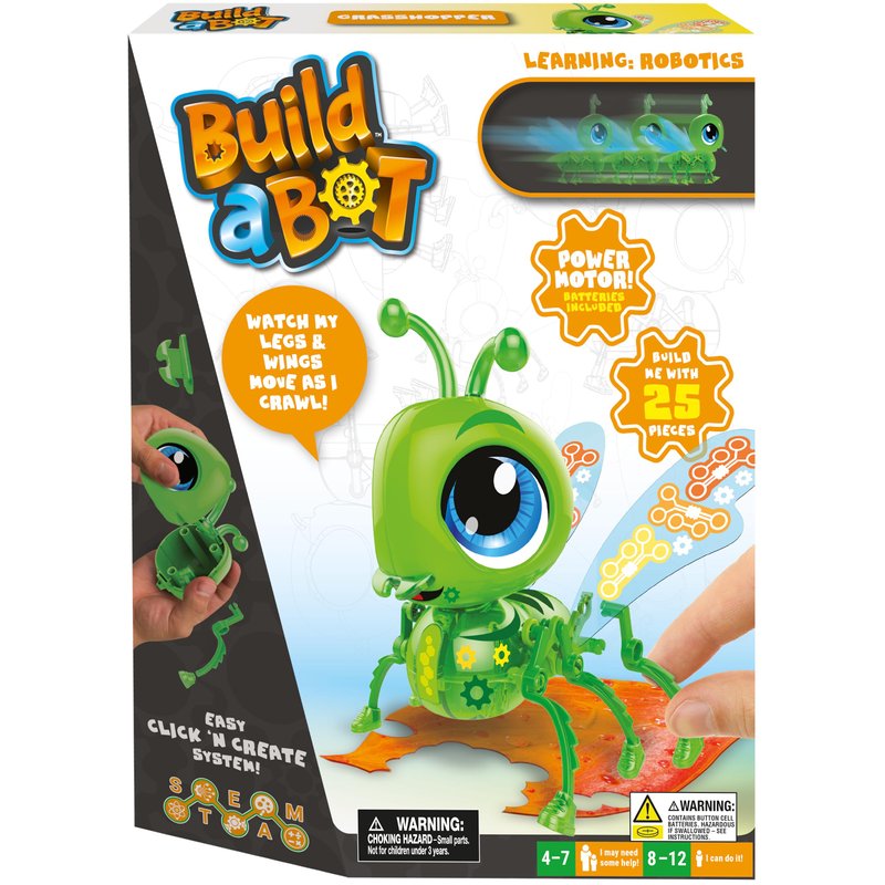Goliath Build a Bot Bugs Grasshopper - Build Your Own Robotic Pet ...