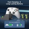 Rechargeable Battery Pack for Xbox One X/S/Elite|Series X/S Controller,Charger Station with 2pcs 2800mAh High Capacity Battery Kit and Fast Charging Cable