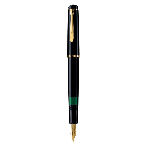 Pelikan M200 Fountain Pen Black Broad (994012)