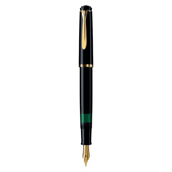 Pelikan M200 Fountain Pen Black Broad (994012)