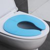 Funbliss Folding Travel Toilet Seat for Toddlers - Portable & Secure Potty Training Seat, Non-Slip Suction Cups, Pinch-Free Design,Blue