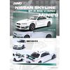 1:64 Scale Diecast Model Car Compatible with Inno64 Nissan Skyline GT-R R34 V-Spec N1 Tuned by Mine's Limited Edition IN64-R34VS-MINES