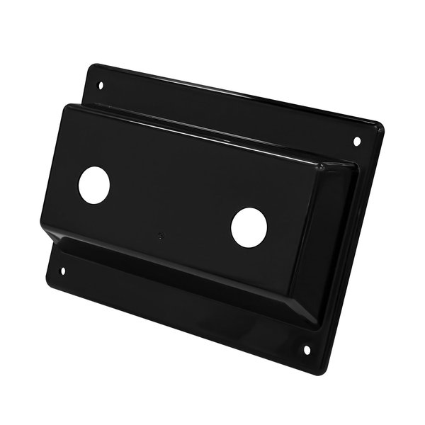 Faucet Bezel Stand Off Faucet Cover Mounting Kit for RV Shower Panel Replacement (Black)