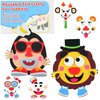 Create 1000+ Cute & Fun Animal Faces, Reusable Simple Felt Arts and Crafts for Toddlers, Idea Creative Toys for Travel, Plane, Party Favor, Preschool Learning Activities for Kids Boys Girls