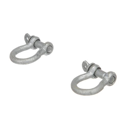 Seachoice Galvanized Anchor Shackle, 1/4 in, 1,100 Lbs. Max Load, Pack of 2 Grey