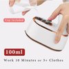 Steamer Iron for Clothes Travel Mini: steam iron handheld portable steamer small size garment hand clothing steamers plancha a de vapor para ropa portatil travel college dorm home essentials