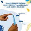 Triple Paste Diaper Rash Cream for Baby & Baby Spatula Bundle - 16 oz Zinc Oxide Ointment and Spatula Treatment, Soothe and Prevent Rash with a Pediatrician-Recommended Hypoallergenic Formula