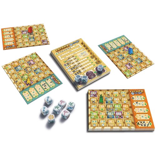 Queen Games Escape Roll and Write Board Game