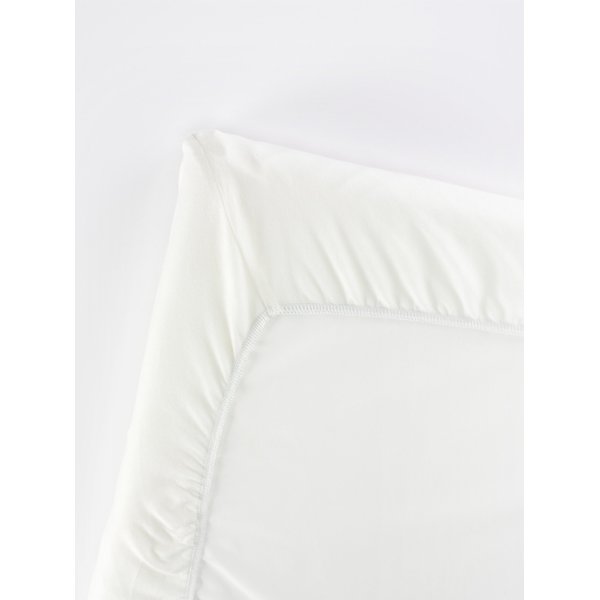 BABYBJORN Fitted Sheet for Travel Crib Light - Organic White